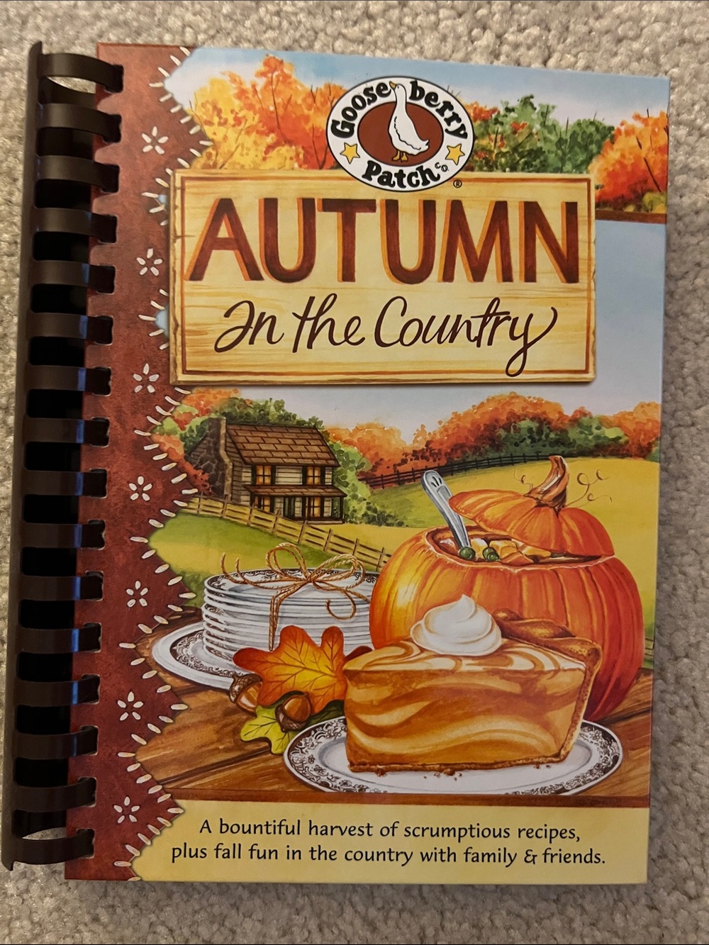 Gooseberry Patch Autumn In the Country Cookbook - Fall Recipe Collection - SFH